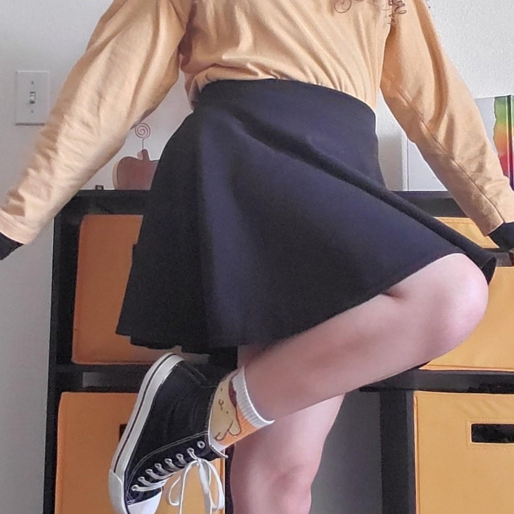 🖤 Urban Coco Black Skater Skirt 🖤 Women's Medium